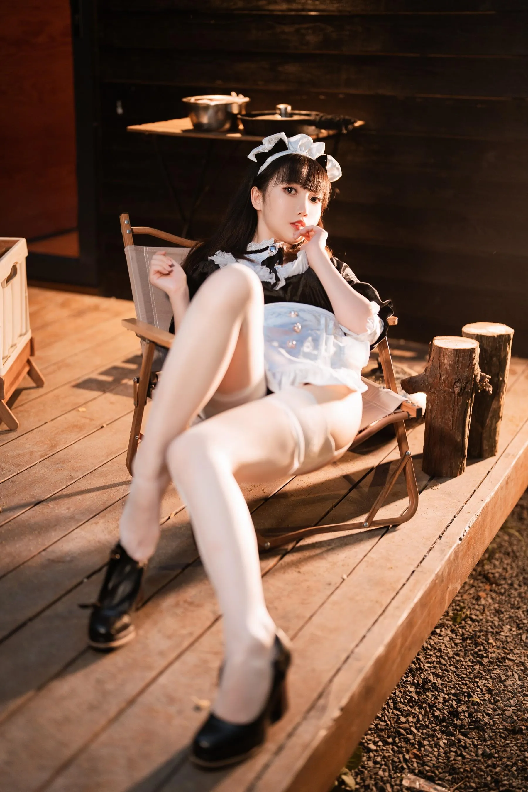 面饼仙儿 – NO.123 木屋女仆 [27P]插图5